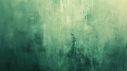 Green abstract background or wallpaper. Pastel color style and Art painted wall. Blurred picture