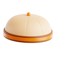 3D Illustration of Traditional Prayer Cap