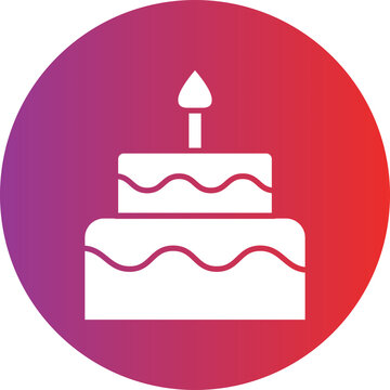 recommend clip art: Cake Icon Style