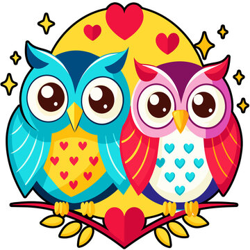 owls in love 