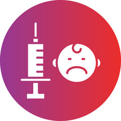 Vaccination Icon Style