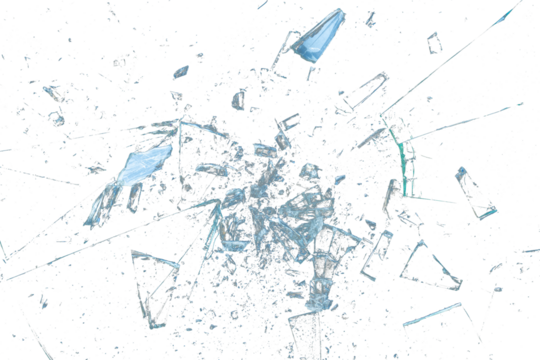 abstract broken glass texture