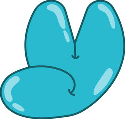 Bubble Graffiti Alphabet