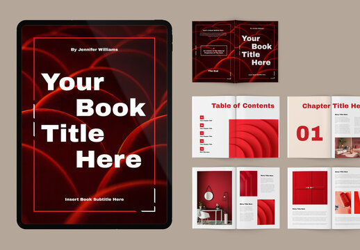 Interior Book Layout Template
