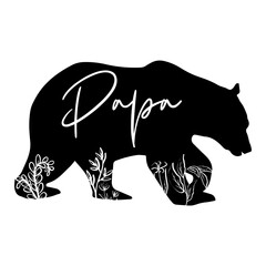 Obraz premium Papa Bear