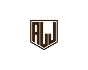 ALJ Logo design vector template