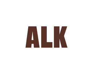 ALK Logo design vector template