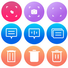 icons for web and mobile