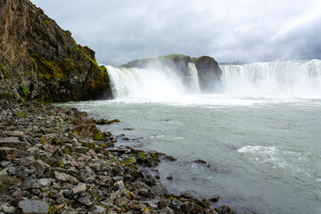 Gullfoss waterfall, Iceland, Europe. Beautiful summer landscape.