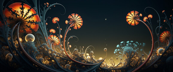  Fantastic  fractal Design  background