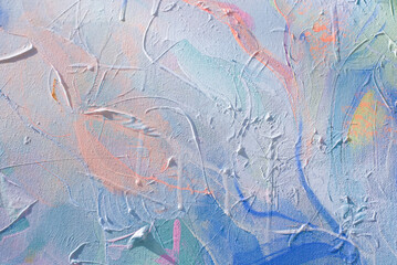 Abstract art backgrounds. Hand-painted background. Acrylic painting on canvas.Texture fluid acryl. Fragment of artwork. Brushstrokes of paint. background for textile, package, poster