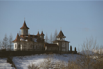 Small monastery in Romania