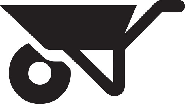 recommend clip art: Wheelbarrow Icon