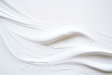 Abstract wavy  white background 