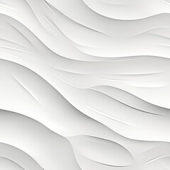 Abstract wavy  white background 