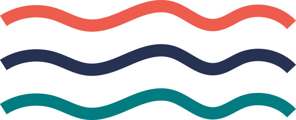 Geometric Abstract Waves