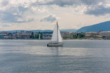 Lake Geneva, Geneva ,Switzerland