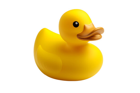 Yellow rubber duck PNG