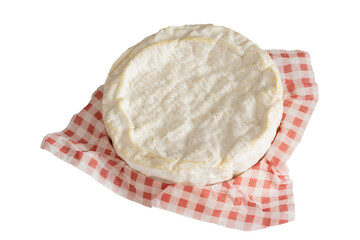 fromage - camembert fermier, isolé sur un fond blanc