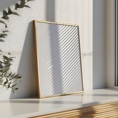 A4-sized Frame Mockup, Generative Ai