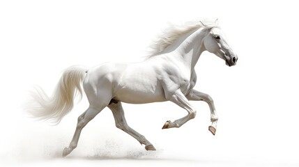 Obraz na płótnie Canvas horse isolated on a white background