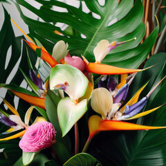 Exotic bouquet, flower and gift idea