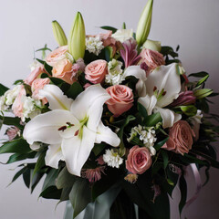 Fototapeta premium bouquet of roses