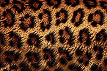 Fototapeta premium Close-Up View of Exotic Animal Fur Texture