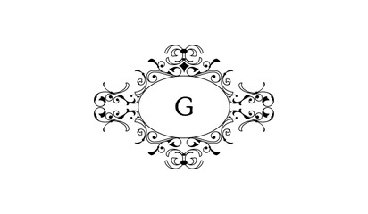 Luxury Floral Alphabetical Logo