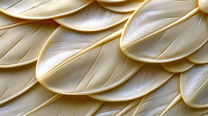 Closeup of delicious macaroni pasta, showcasing the ingredient in a raw and uncooked state, highlighting Italian cuisine and meal preparation