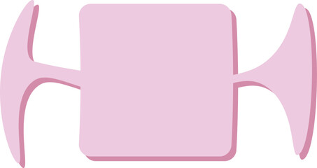 90s Abstract Shape Element