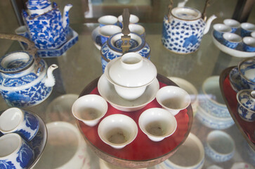 Antiques, collection of containers, antiques A work of art that has a high value due to its age.
