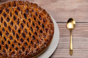 cherry tart,sour cherry pie,tasty homemade cake