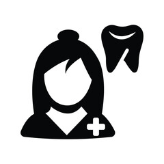Fototapeta premium Doctor dental icon