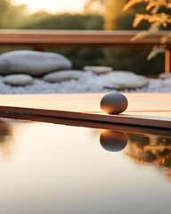 Zen Garden Serenity: Nurturing Spiritual Balance | Generative AI	
