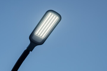 LED street lamp, energy saving energy efficient lighting equipment for city streets