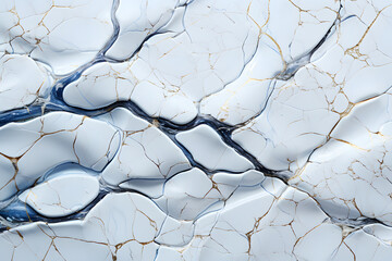 Marble-Inspired Crystal Glass Design