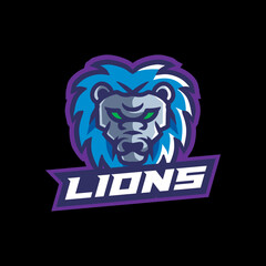  Lion head logo