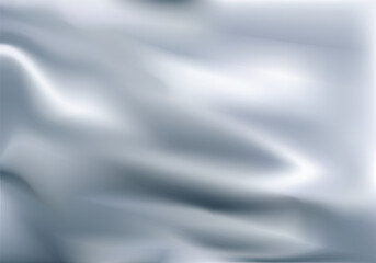 Abstract vector background luxury gray cloth or liquid wave Abstract or gray fabric texture background. Cloth soft wave. Creases of satin, silk, and cotton. Use for flag. illustration EPS 10.