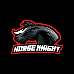 Horse Knight E-Sport Logo