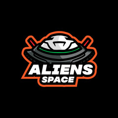 Alien Space E-Sport Logo