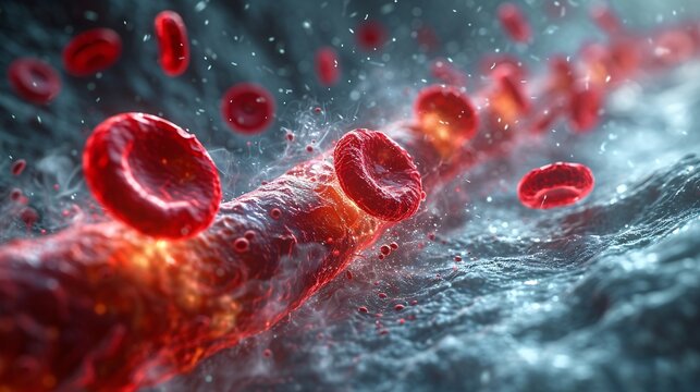 Blood Vessel Explosion Generative AI