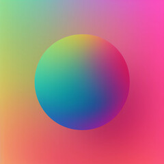 Rare Collection· Rainbow Gradient Background ·. Color Theory · Spherical Iridescent Background · Hippy Vibe · Minimalist Modern Illustration