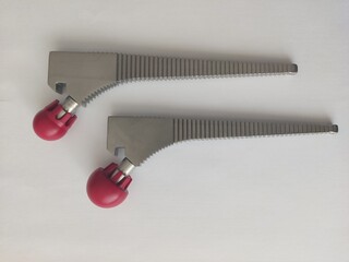 Surgical instruments for total hip replacement