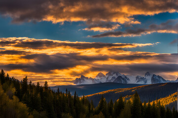 A beautiful sky view.