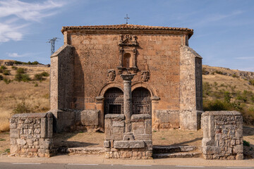 hermitage of Humilladero, Medinaceli, Soria, autonomous community of Castilla y Le&oacute;n, Spain, Europe
