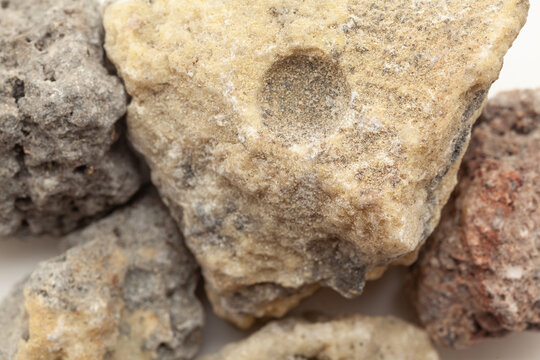 Close-up of Dry Organic Alkaline Salt or Sajji Khar (Seidlitzia stocksii), Full-Frame wallpaper. Top View