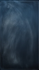 vertical narrow surface of dark blue chalkboard for menu or school theme - 729136961