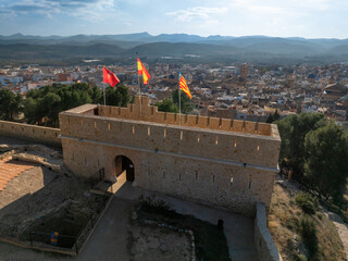 Castillo y muralla de Segorbe en Castellon