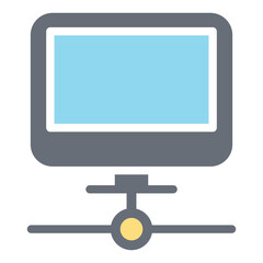 Computer network icon